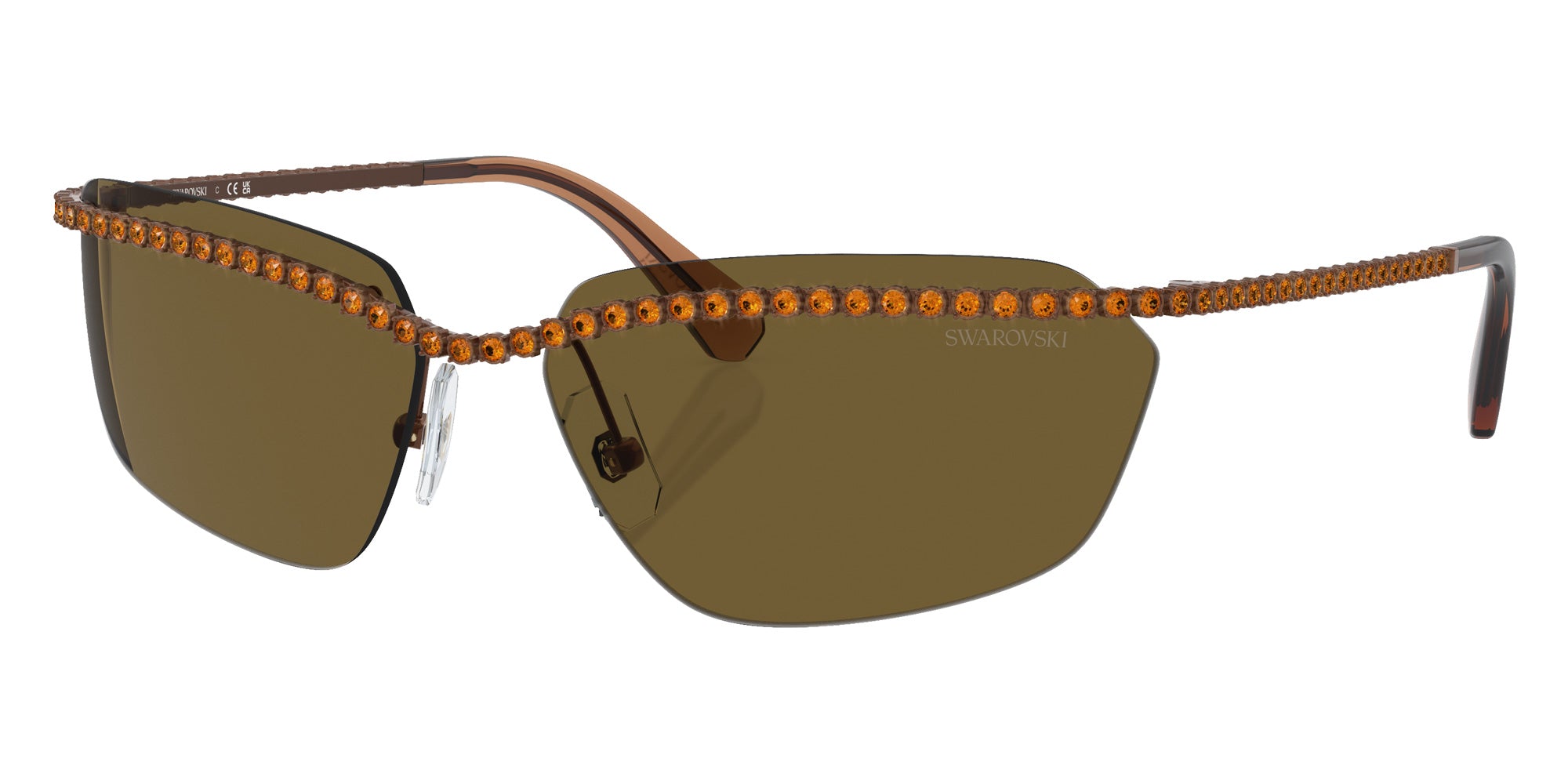 Swarovski SK7001 400273 64 - Brown / Dark Brown #id:sk7001400273_s:100105