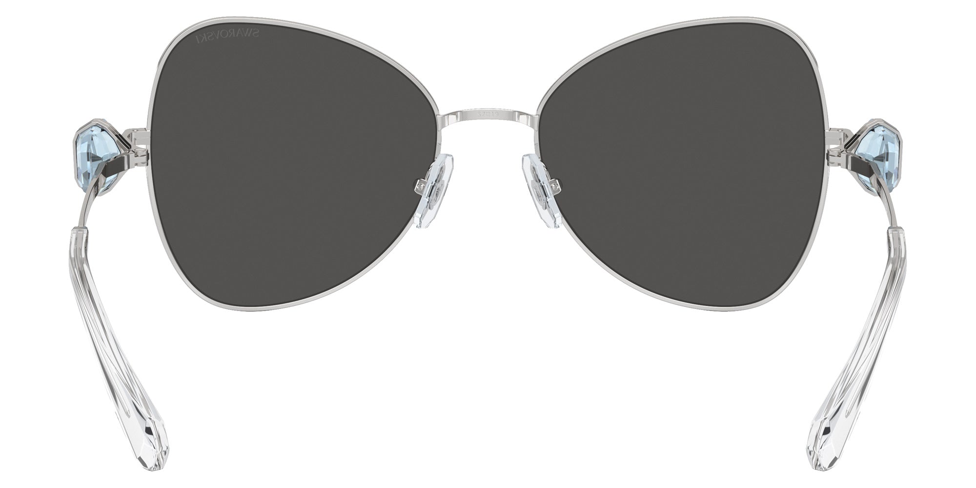 Swarovski SK7002 400187 57 - Silver / Dark Gray #id:sk7002400187_s:100115