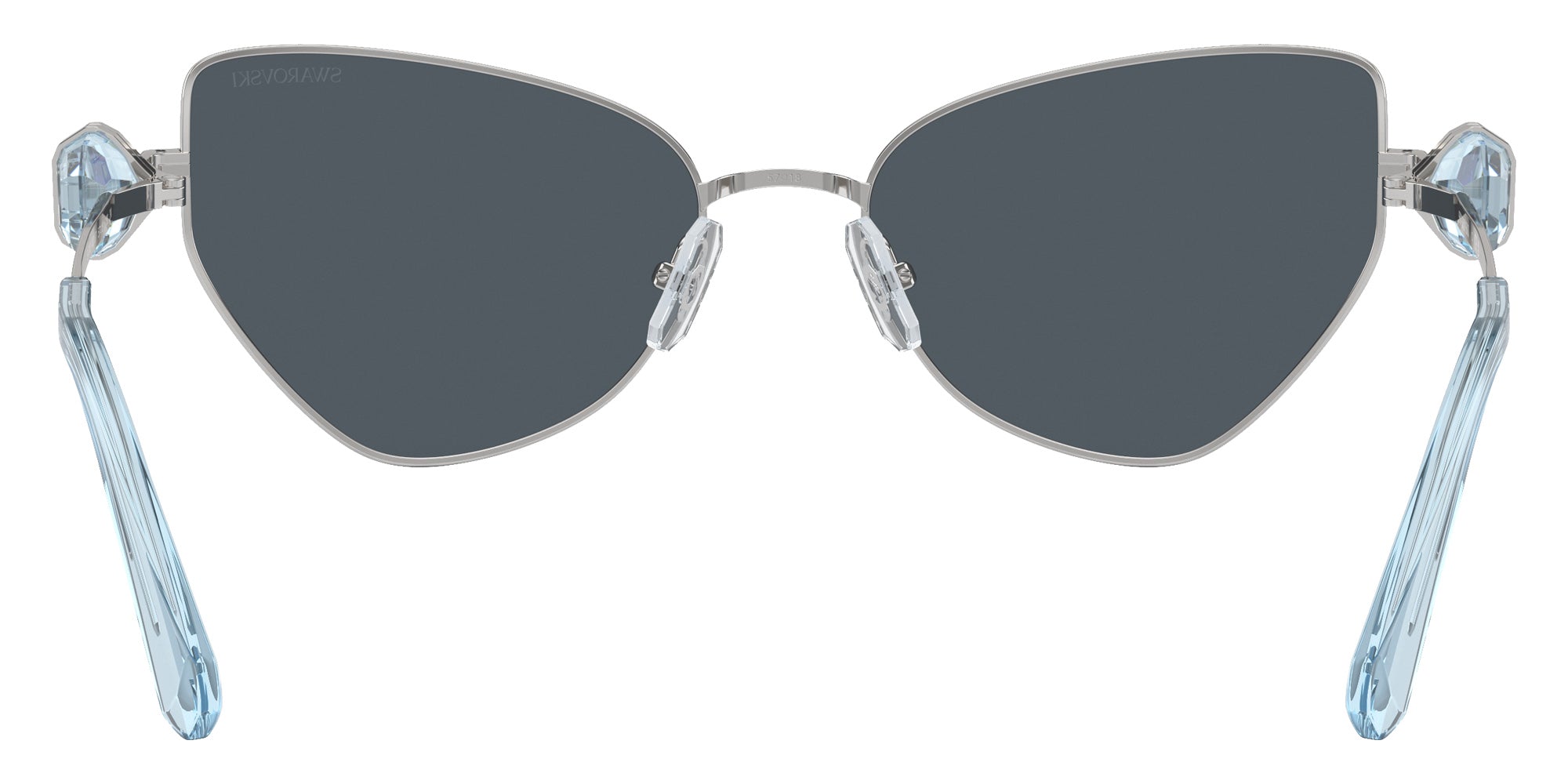 Swarovski SK7003 400187 57 - Silver / Dark Gray #id:sk7003400187_s:102115