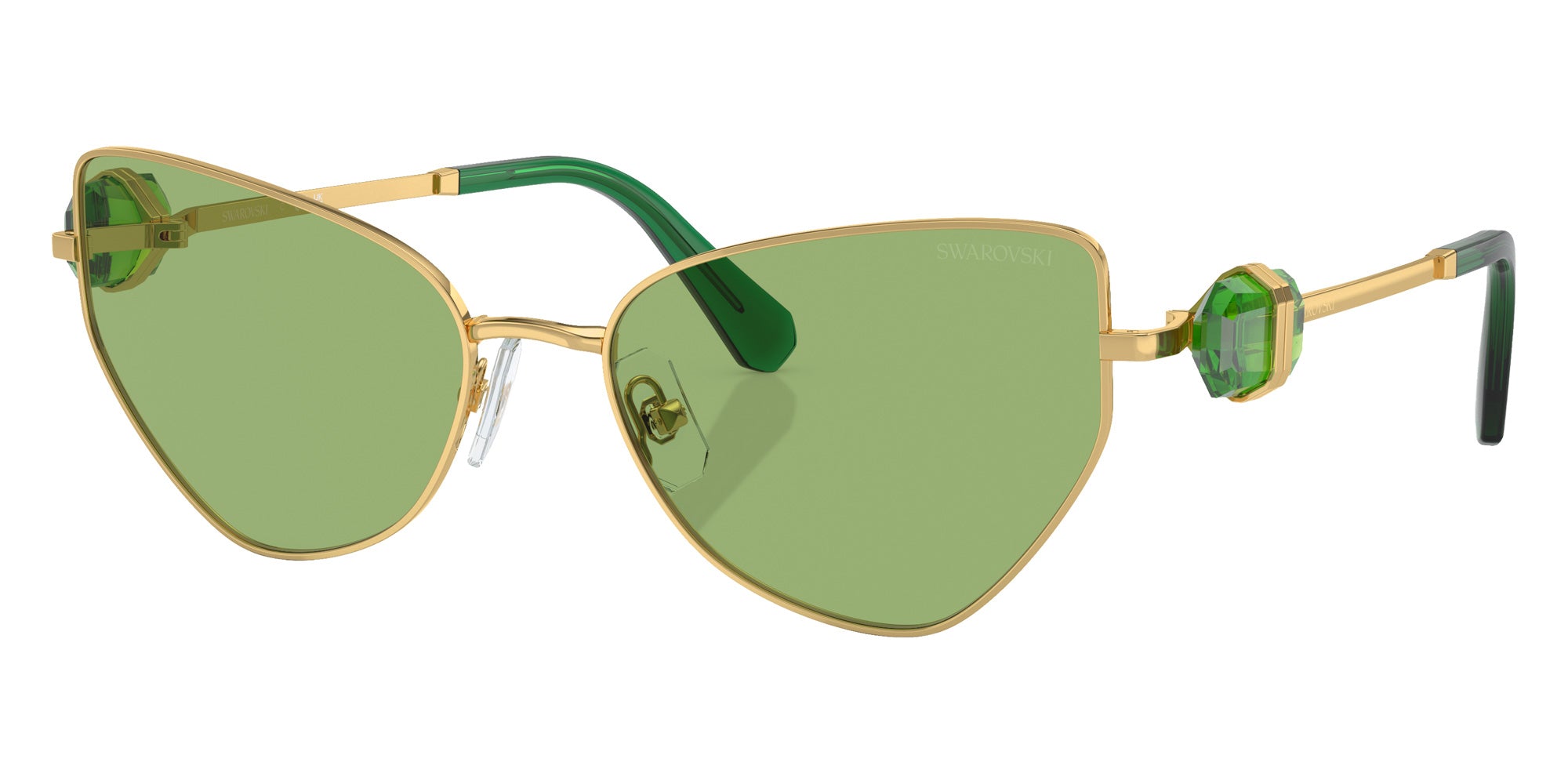 Swarovski SK7003 4004/2 57 - Gold / Dark Green #id:sk700340042_s:104105