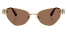 Swarovski SK7003 400473 57 - Gold / Dark Brown #id:sk7003400473_s:106100