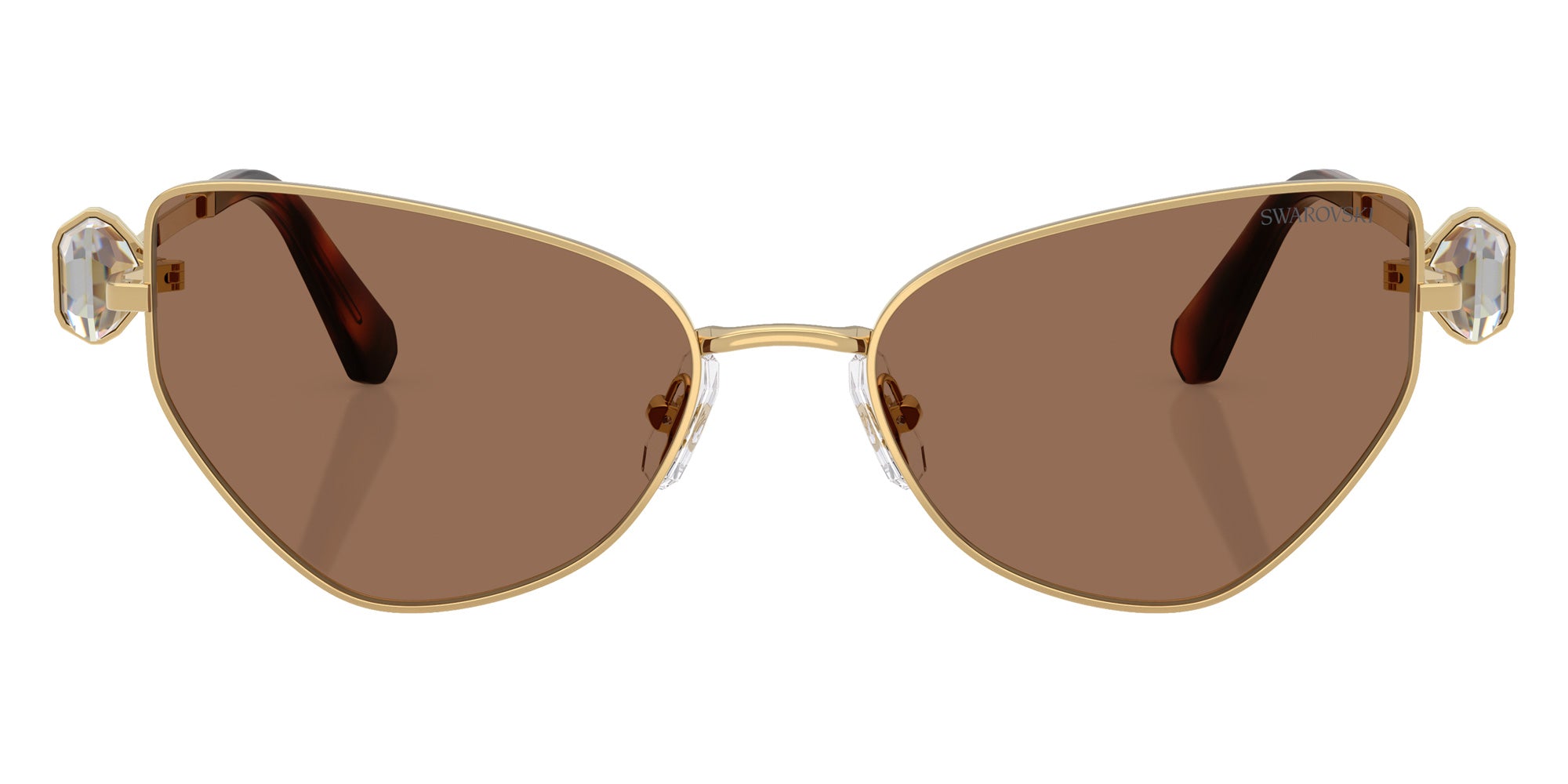 Swarovski SK7003 400473 57 - Gold / Dark Brown #id:sk7003400473_s:106100