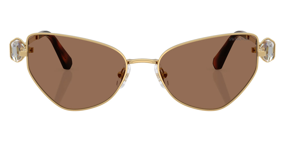 Swarovski SK7003 400473 57 - Gold / Dark Brown #id:sk7003400473_s:106100