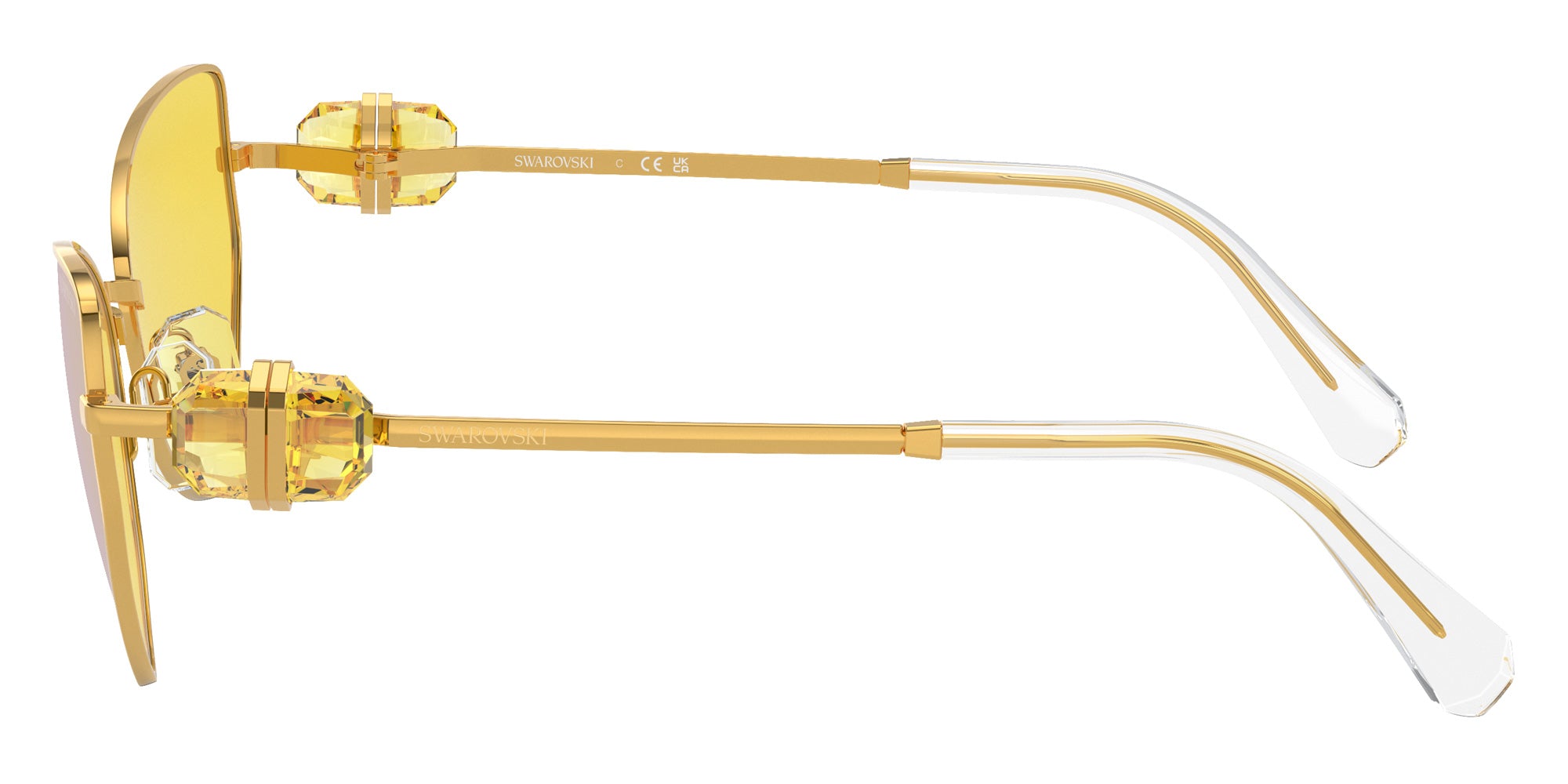 Swarovski SK7003 400785 57 - Gold / Yellow Flash Silver Mirrored #id:sk7003400785_s:108110