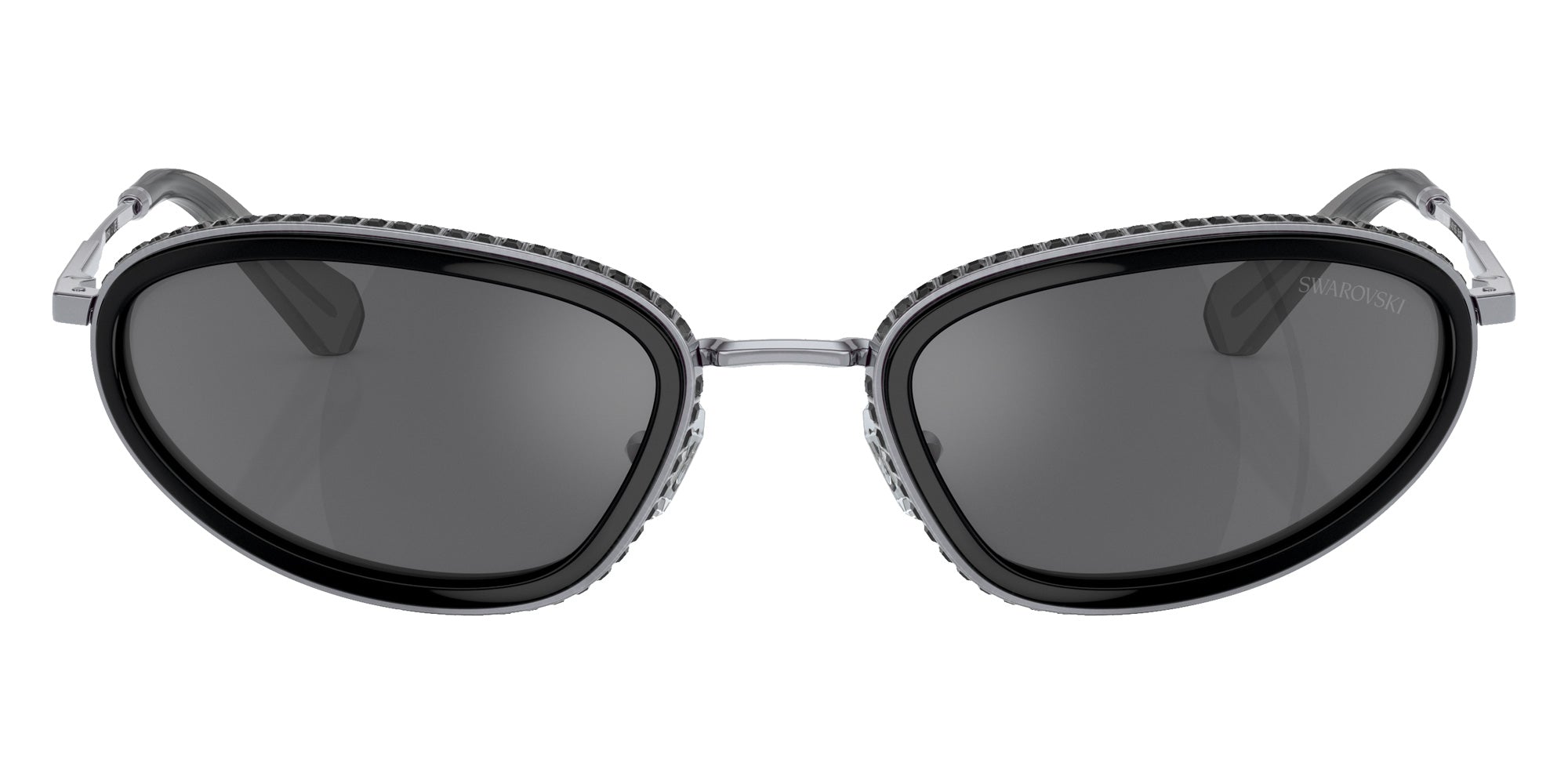 Swarovski SK7004 40116G 55 - Dark Silver/Black / Gray Mirrored Black #id:sk700440116g_s:104100