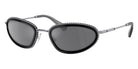 Swarovski SK7004 40116G 55 - Dark Silver/Black / Gray Mirrored Black #id:sk700440116g_s:104105