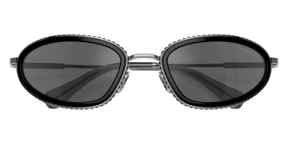 Swarovski SK7004 40116G 55 - Dark Silver/Black / Gray Mirrored Black #id:sk700440116g_s:104120