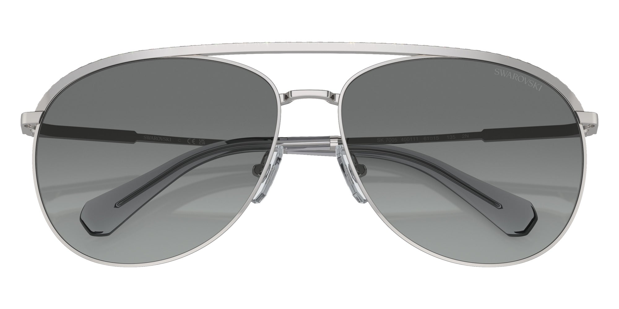 Swarovski SK7005 400111 58 - Silver / Gradient Gray #id:sk7005400111_s:100120