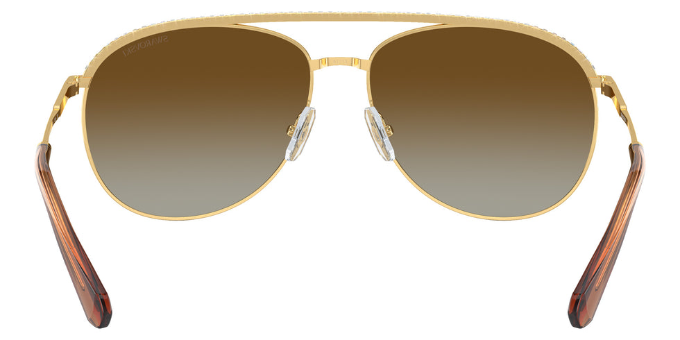 Swarovski SK7005 4004T5 58 - Gold / Polarized Gradient Brown #id:sk70054004t5_s:104115