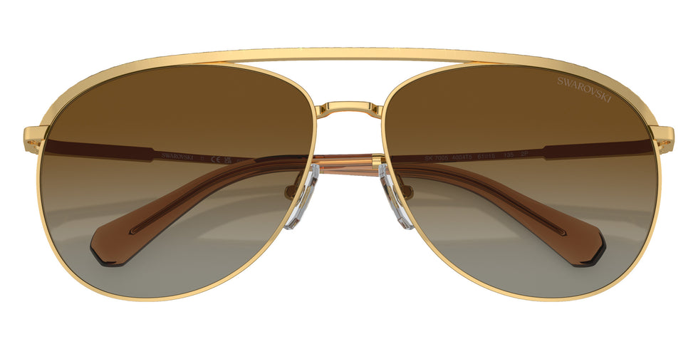 Swarovski SK7005 4004T5 58 - Gold / Polarized Gradient Brown #id:sk70054004t5_s:104120