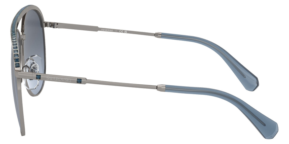 Swarovski SK7005 40098F 58 - Gunmetal / Blue Gradient Gray #id:sk700540098f_s:108110