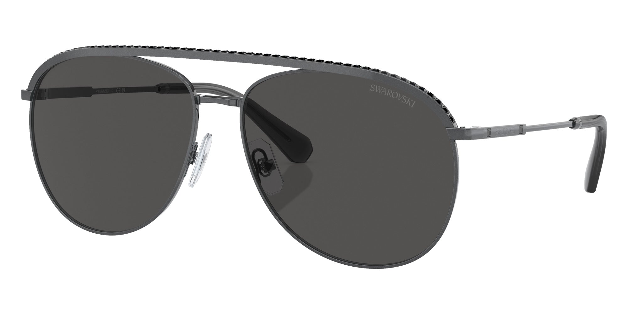 Swarovski SK7005 401187 58 - Dark Silver / Dark Gray #id:sk7005401187_s:116105