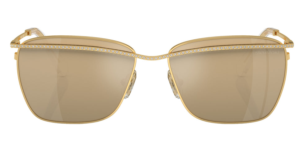 Swarovski SK7006 4003U5 58 - Dark Yellow / Clear Mirrored Real Yellow Gold #id:sk70064003u5_s:102100