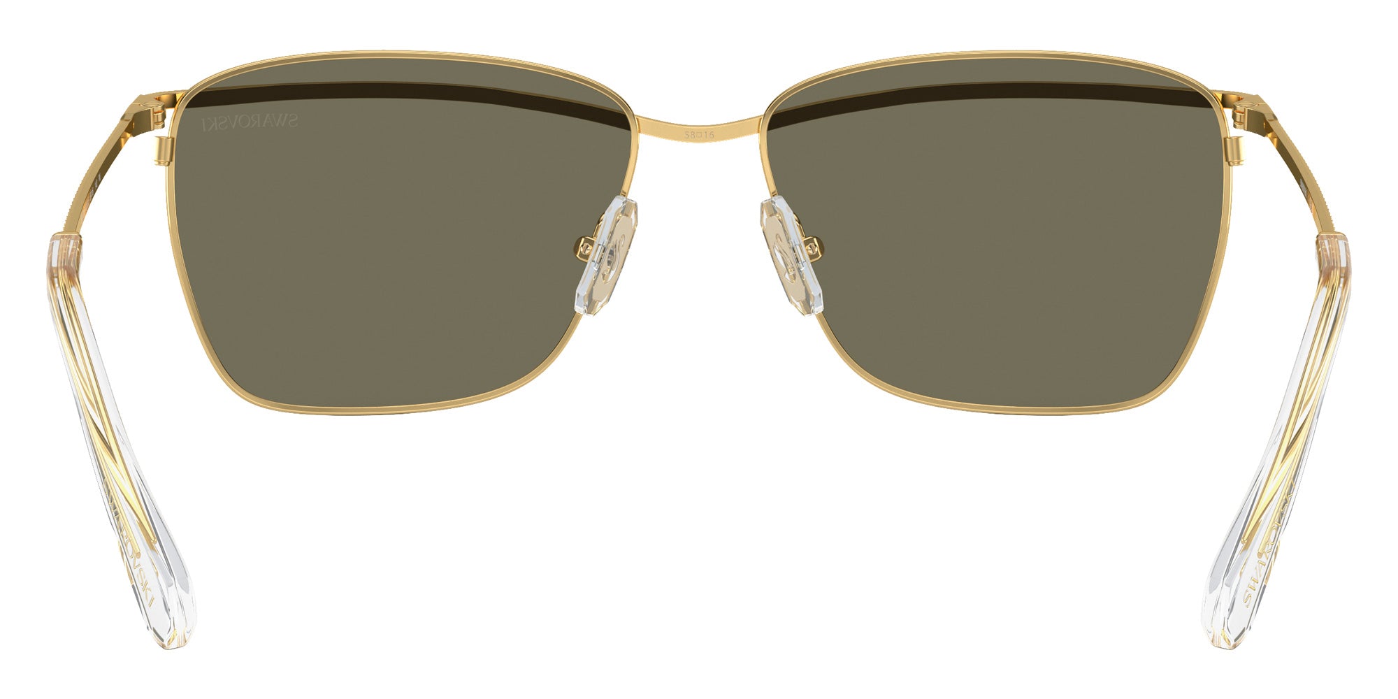 Swarovski SK7006 4003U5 58 - Dark Yellow / Clear Mirrored Real Yellow Gold #id:sk70064003u5_s:102115