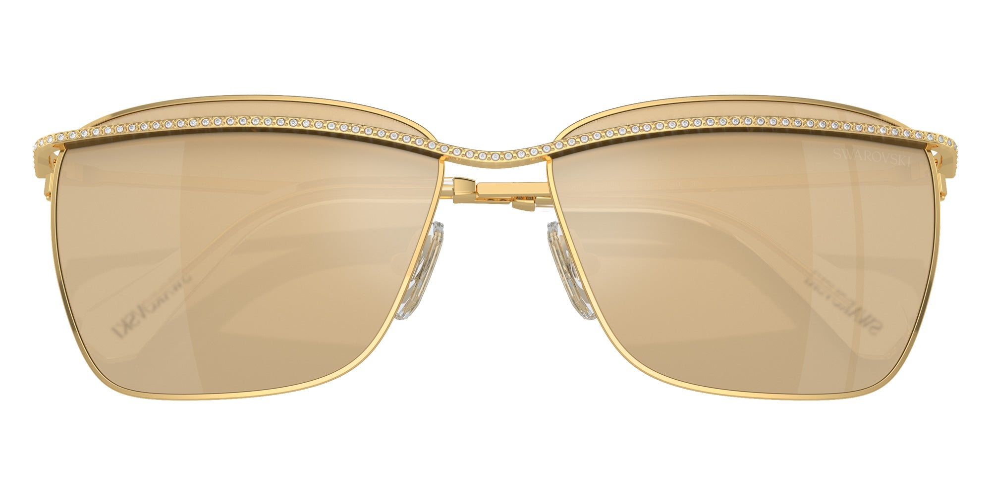 Swarovski SK7006 4003U5 58 - Dark Yellow / Clear Mirrored Real Yellow Gold #id:sk70064003u5_s:102120