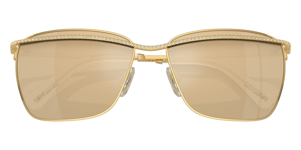 Swarovski SK7006 4003U5 58 - Dark Yellow / Clear Mirrored Real Yellow Gold #id:sk70064003u5_s:102120