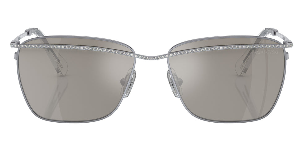 Swarovski SK7006 40116G 58 - Dark Silver / Light Gray Mirrored Silver #id:sk700640116g_s:104100