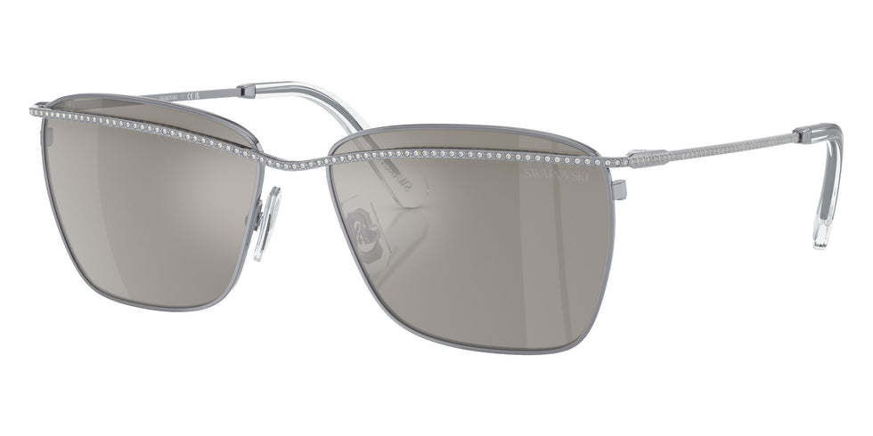 Swarovski SK7006 40116G 58 - Dark Silver / Light Gray Mirrored Silver #id:sk700640116g_s:104105