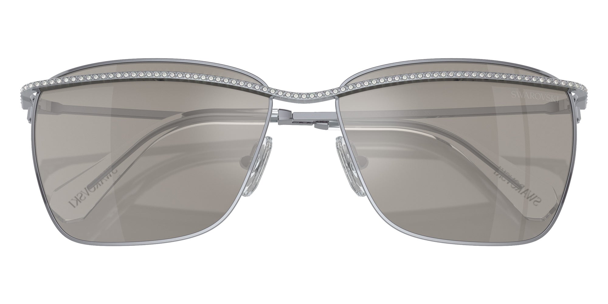 Swarovski SK7006 40116G 58 - Dark Silver / Light Gray Mirrored Silver #id:sk700640116g_s:104120