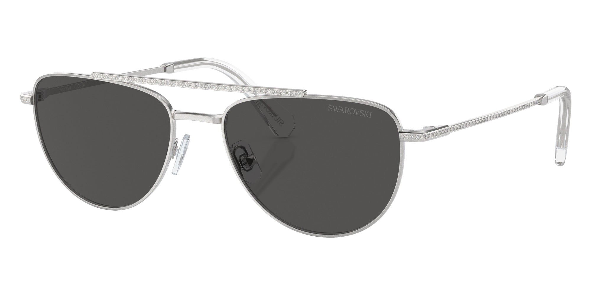 Swarovski SK7007 400487 53 - Silver / Dark Gray #id:sk7007400487_s:100105