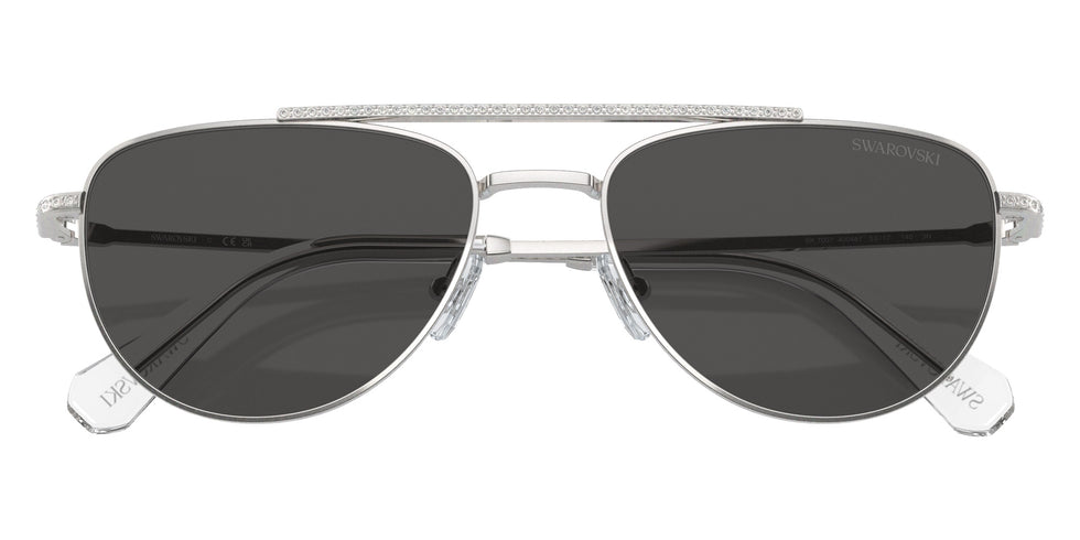 Swarovski SK7007 400487 53 - Silver / Dark Gray #id:sk7007400487_s:100120