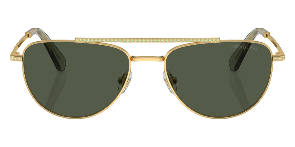 Swarovski SK7007 401782 53 - Gold / Light Green #id:sk7007401782_s:106100