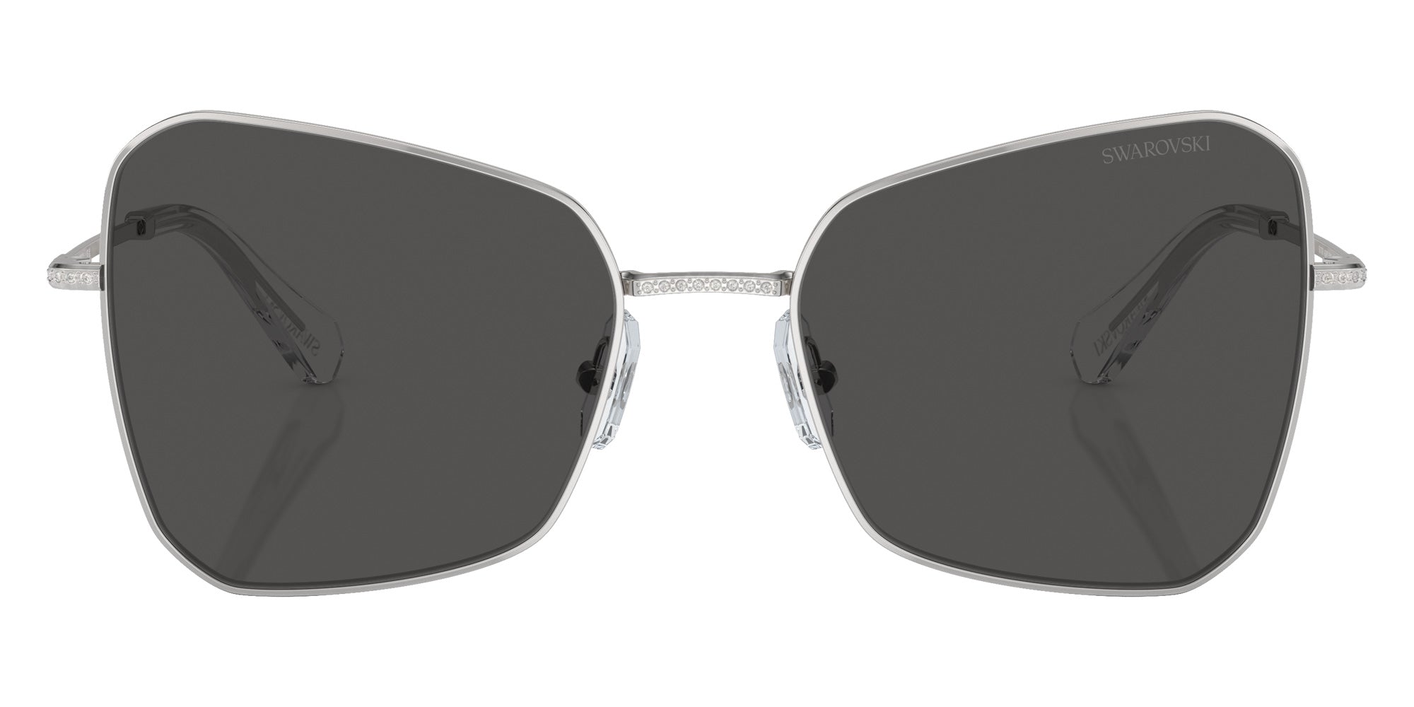 Swarovski SK7008 400187 57 - Silver / Dark Gray #id:sk7008400187_s:100100