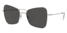 Swarovski SK7008 400187 57 - Silver / Dark Gray #id:sk7008400187_s:100105