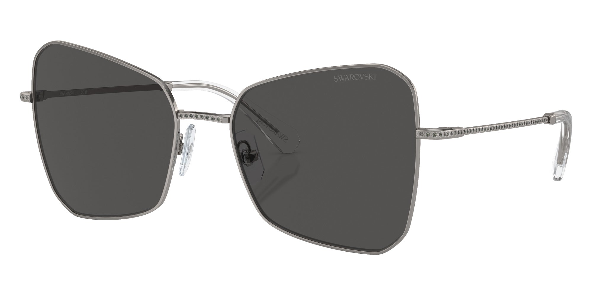 Swarovski SK7008 400987 57 - Gunmetal / Dark Gray #id:sk7008400987_s:104105