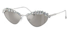 Swarovski SK7009 40016G 55 - Silver / Light Gray Mirrored Silver #id:sk700940016g_s:100105