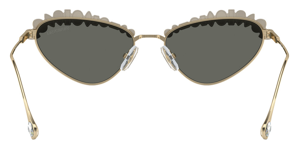 Swarovski SK7009 40137P 55 - Pale Gold / Brown Mirrored Gold #id:sk700940137p_s:104115