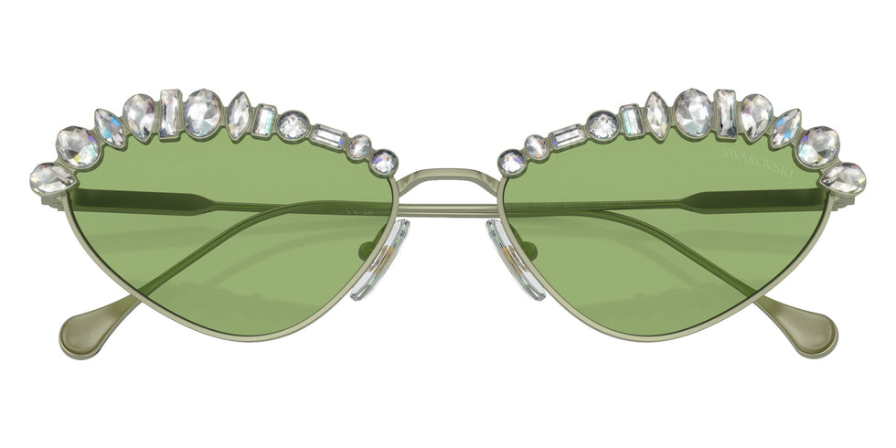 Swarovski SK7009 4018/2 55 - Matte Green / Dark Green #id:sk700940182_s:106120