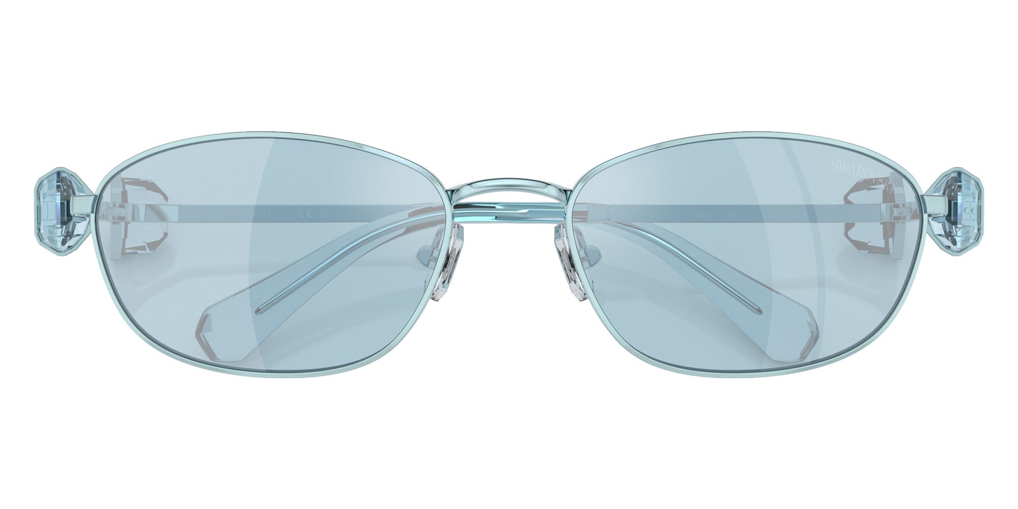 Swarovski SK7010 40081N 59 - Light Blue / Light Blue Mirrored Silver #id:sk701040081n_s:108120
