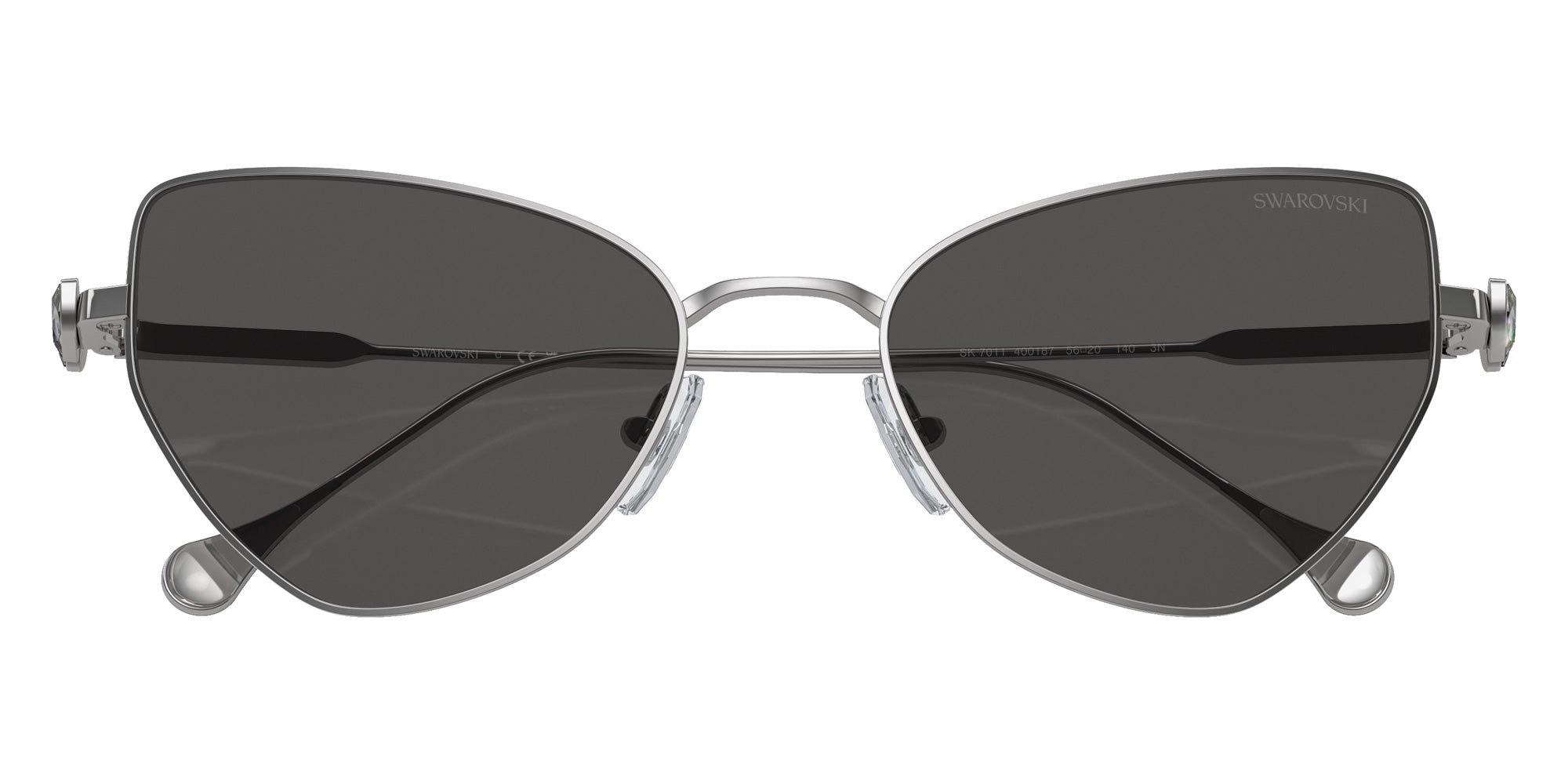 Swarovski SK7011 400187 56 - Silver / Dark Gray #id:sk7011400187_s:100120