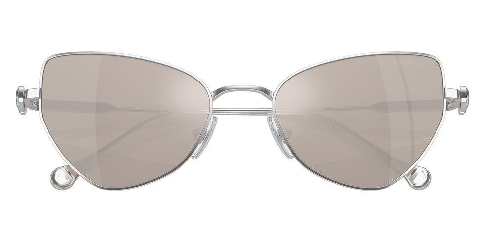 Swarovski SK7011 4001AP 56 - Silver / Clear Mirrored Real Platinum #id:sk70114001ap_s:102125