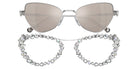 Swarovski SK7011 4001AP 56 - Silver / Clear Mirrored Real Platinum #id:sk70114001ap_s:102135