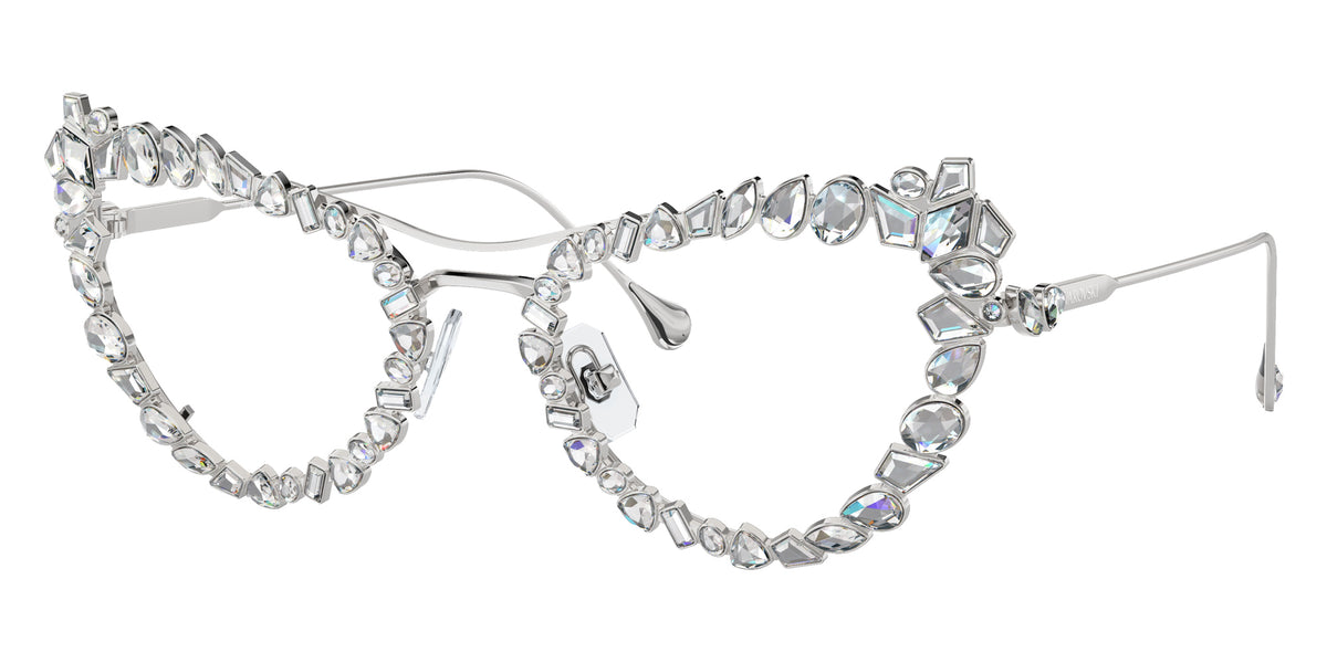 Swarovski SK7011 4001SB 56 - Silver / Blue-Violet Light Filter Mirrored #id:sk70114001sb_s:100110