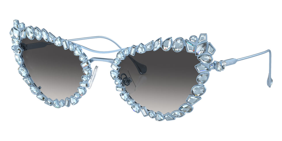 Swarovski SK7011 40198G 56 - Matte Light Blue / Gray Gradient #id:sk701140198g_s:104105