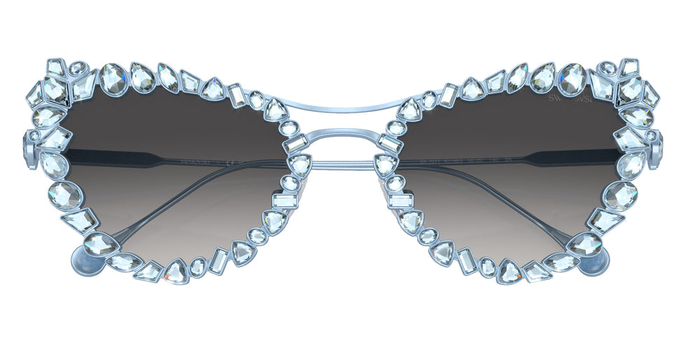 Swarovski SK7011 40198G 56 - Matte Light Blue / Gray Gradient #id:sk701140198g_s:104120
