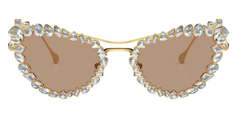 Swarovski SK7011 402263 56 - Gold / Light Brown #id:sk7011402263_s:106100