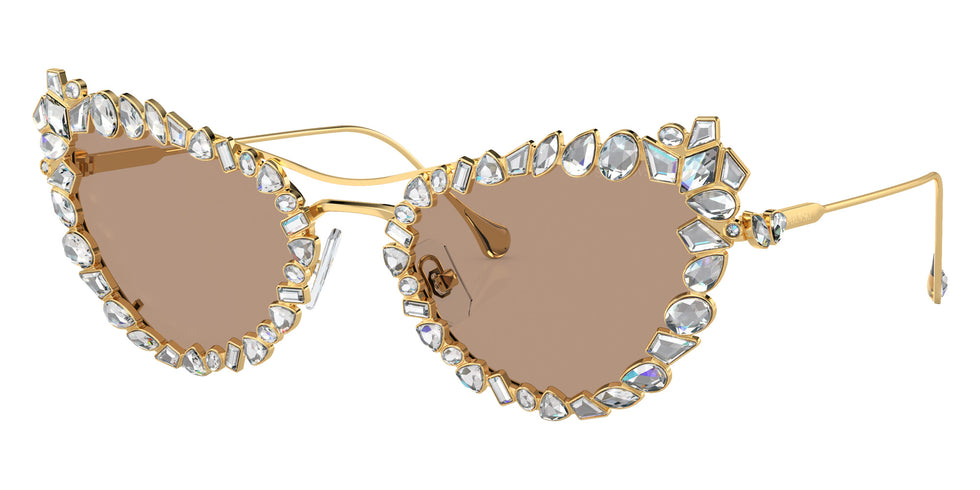 Swarovski SK7011 402263 56 - Gold / Light Brown #id:sk7011402263_s:106105