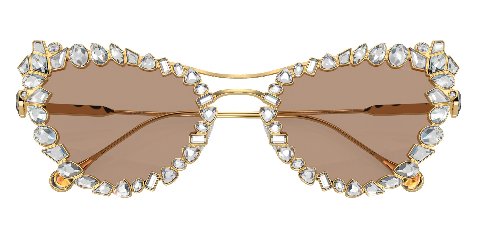 Swarovski SK7011 402263 56 - Gold / Light Brown #id:sk7011402263_s:106120