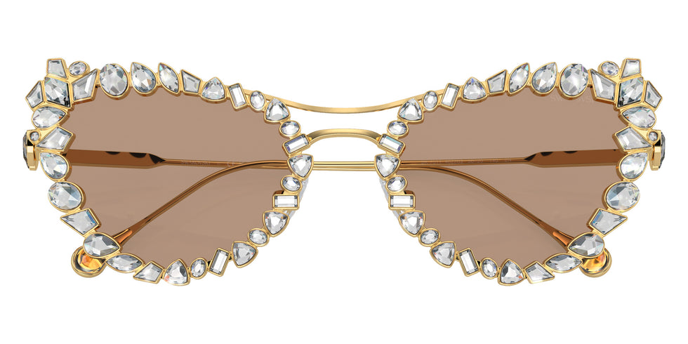 Swarovski SK7011 402263 56 - Gold / Light Brown #id:sk7011402263_s:106120