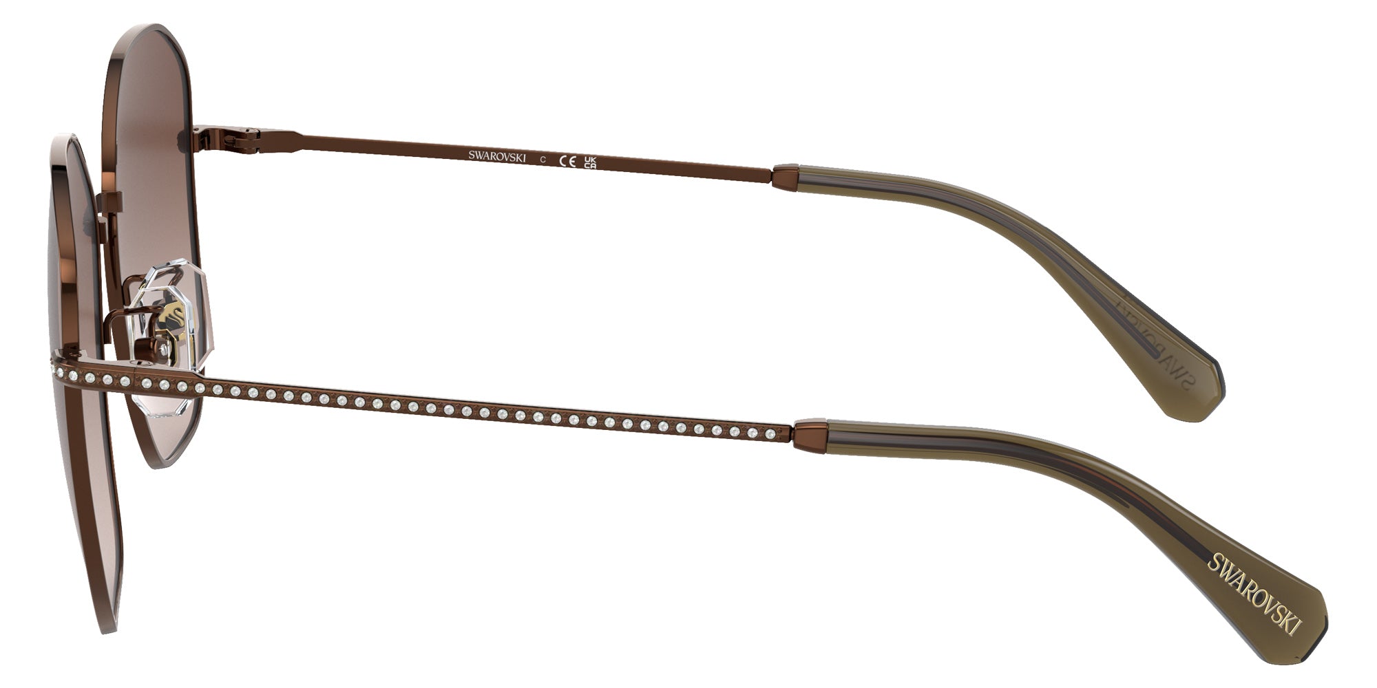 Swarovski SK7012D 400213 57 - Bronze / Gradient Brown #id:sk7012d400213_s:100110