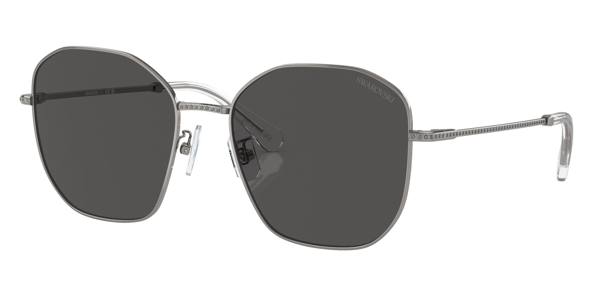 Swarovski SK7012D 401087 57 - Gunmetal / Dark Gray #id:sk7012d401087_s:102105
