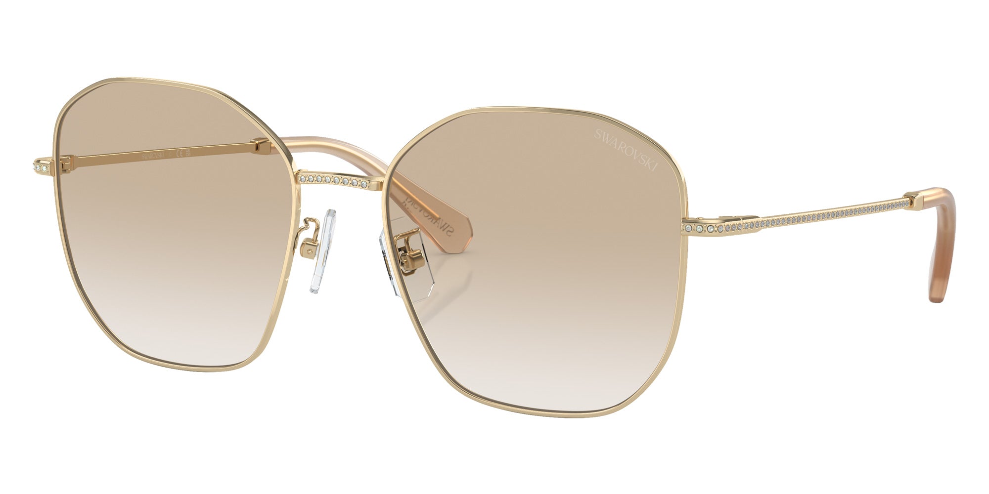 Swarovski SK7012D 401311 57 - Pale Gold / Gray Gradient #id:sk7012d401311_s:106105