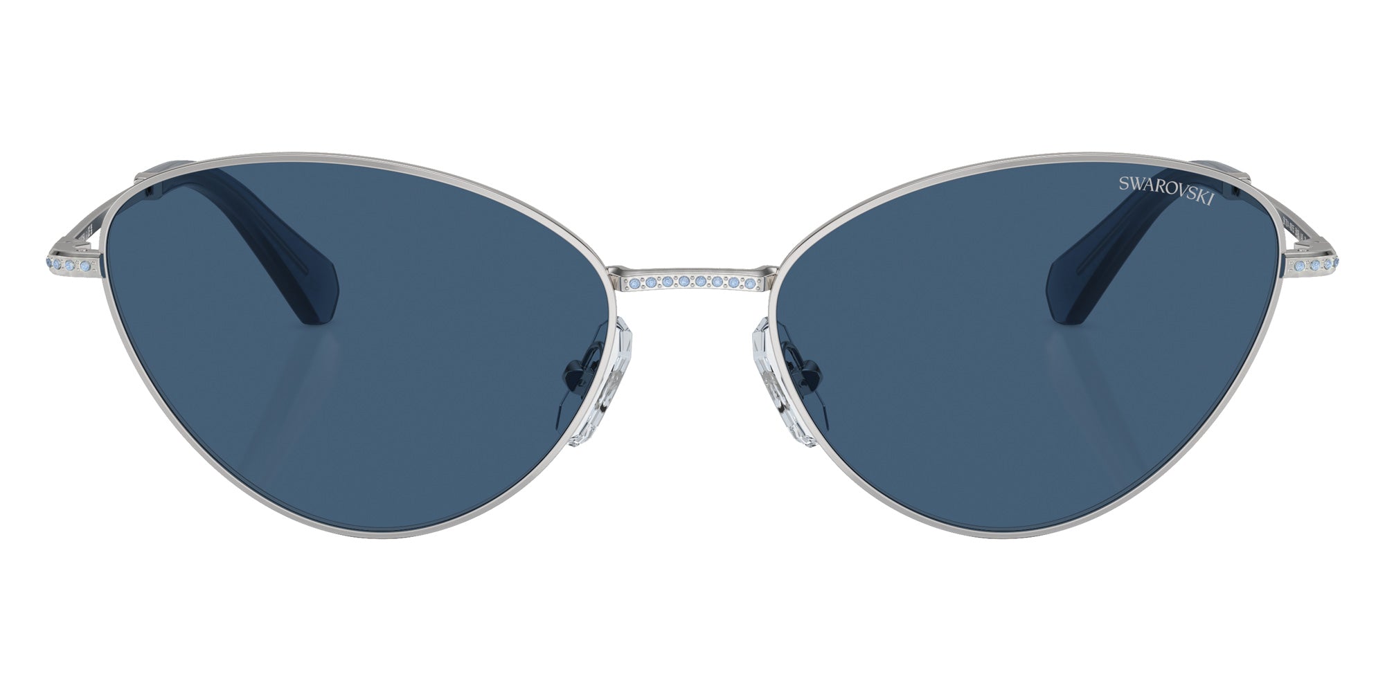 Swarovski SK7014 400155 58 - Silver / Dark Blue #id:sk7014400155_s:100100