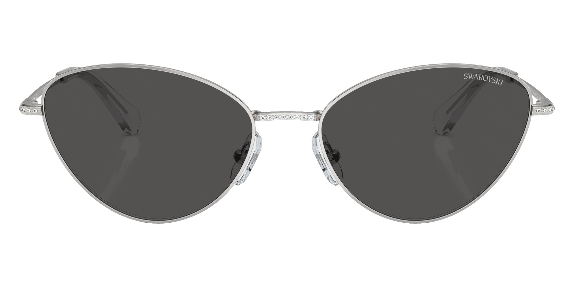 Swarovski SK7014 400187 58 - Silver / Dark Gray #id:sk7014400187_s:102100