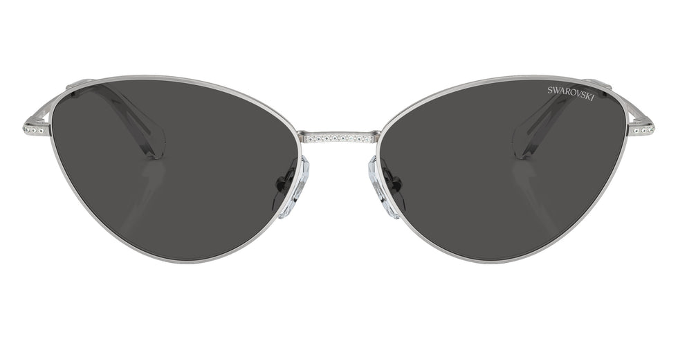 Swarovski SK7014 400187 58 - Silver / Dark Gray #id:sk7014400187_s:102100