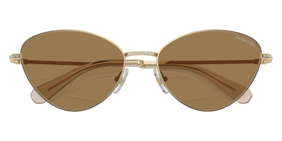 Swarovski SK7014 4013M4 58 - Pale Gold / Brown Photo #id:sk70144013m4_s:104100